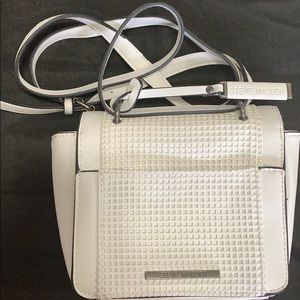 White detailed Steve Madden crossbody bag